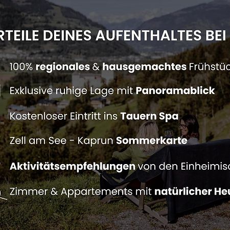 Panorama Hotel Guggenbichl - Inkl Sommerkarte, Einmaliger Eintritt Ins Tauern Spa & Bester Ausblick Ueber Kaprun Buitenkant foto