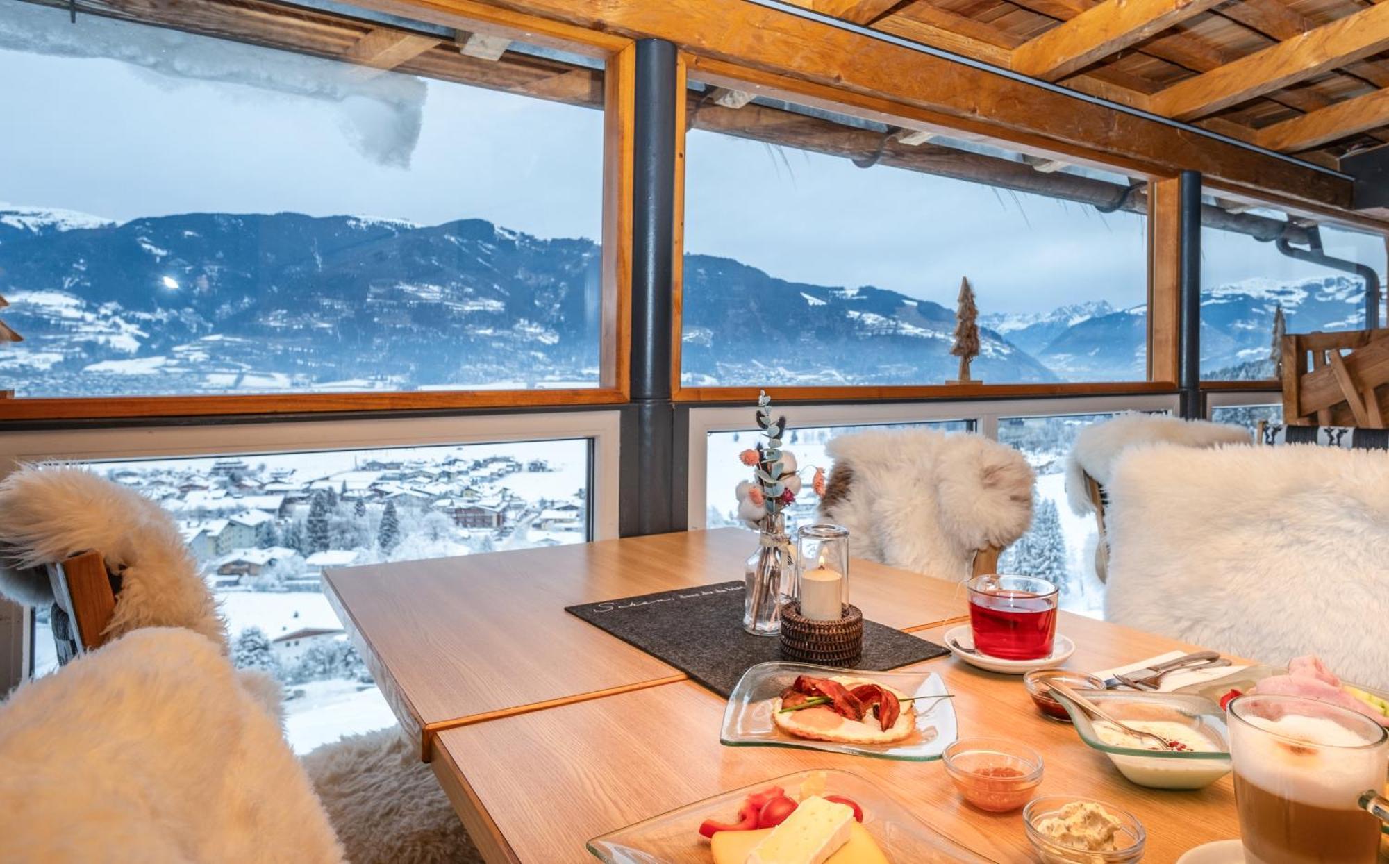 Panorama Hotel Guggenbichl - Inkl Sommerkarte, Einmaliger Eintritt Ins Tauern Spa & Bester Ausblick Ueber Kaprun Buitenkant foto